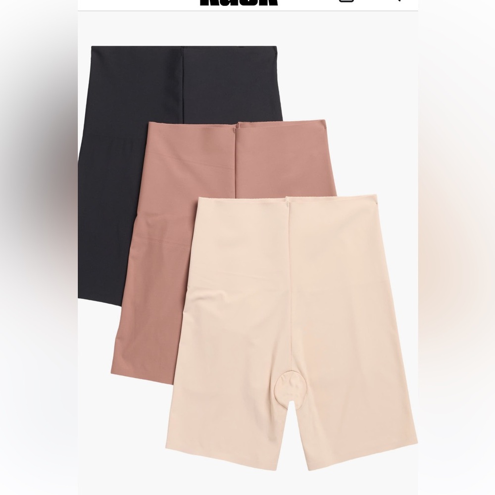 Juniors Black, Brown, and Cream Shorts